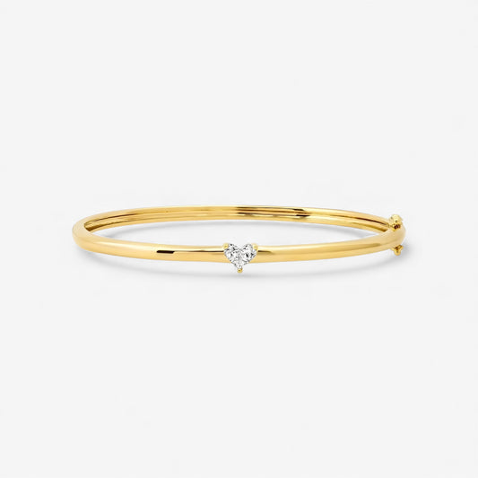 Aurora Heart Gold Bracelet